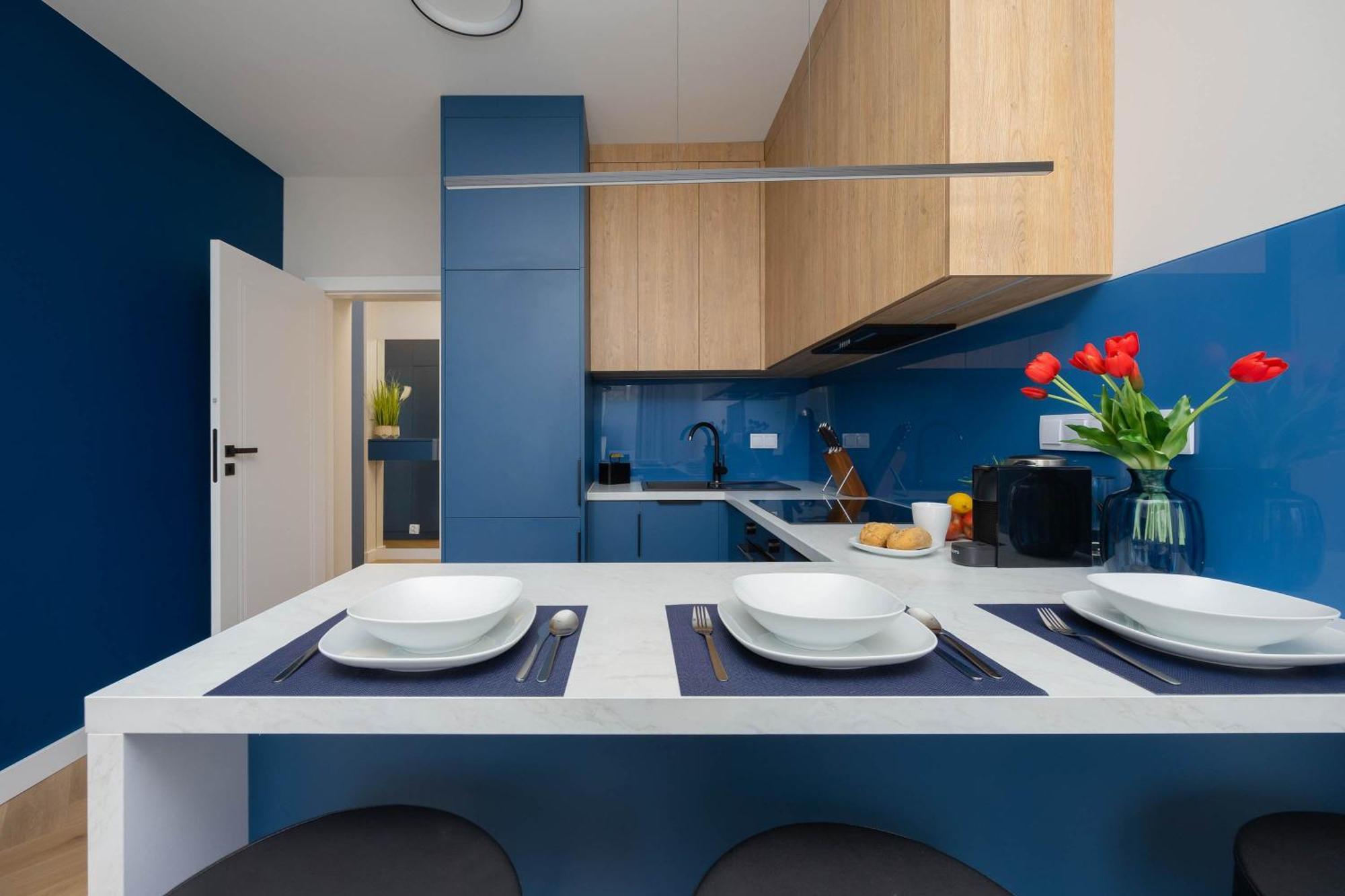 Apartment W Sercu Warszawy Biurko Do Pracy Zdalnej By Renters *